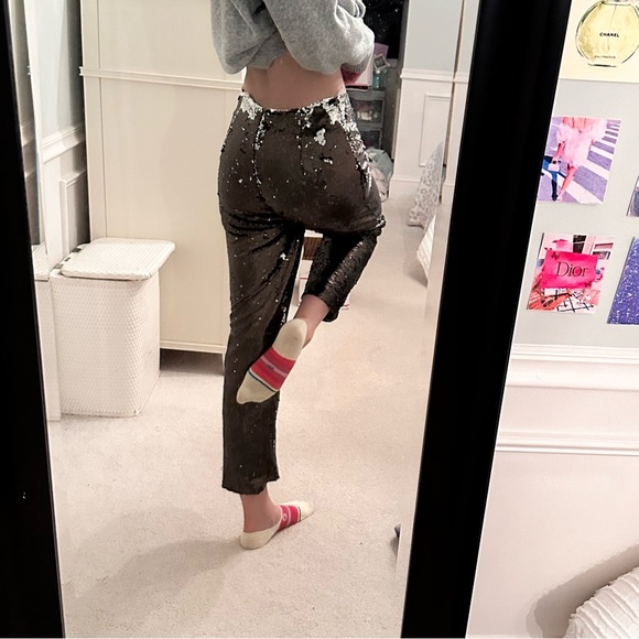 Lovers & Friends Sequin Pants Size S - Picture 10 of 10